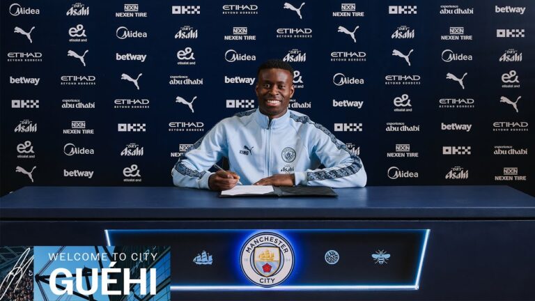 Marc Guéhi First Interview Welcome to Manchester City