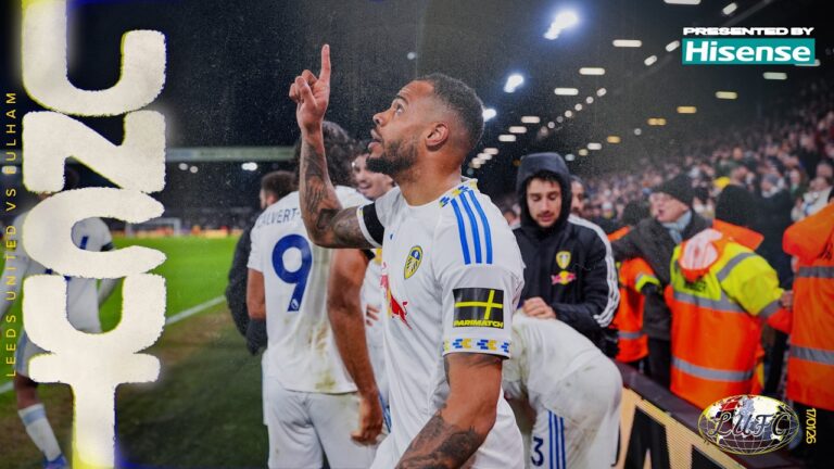 Dramatic late winner at Elland Road Uncut with exclusive footage Leeds United 1-0 Fulham