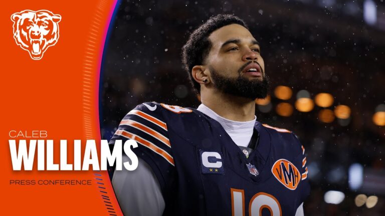 Caleb Williams reflects on season with an eye on 2026 Press Conference
