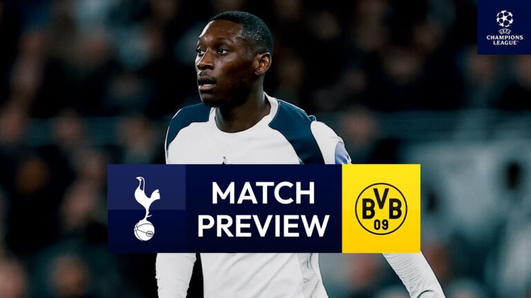 Spurs v Dortmund Champions League Training & Match Preview