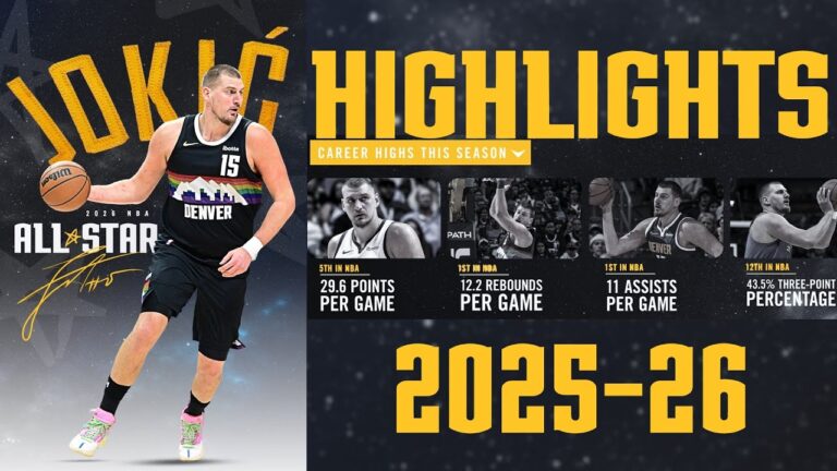 EIGHT-TIME All-Star Nikola Jokić 2025-26 Highlights