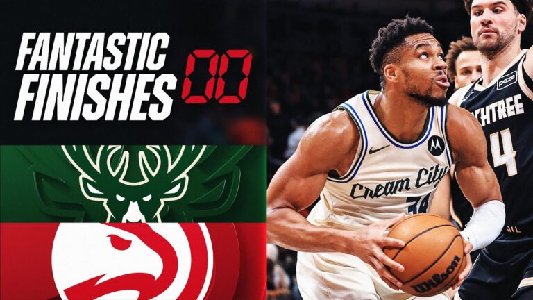 Final 4:20 WILD ENDING Bucks at Hawks January 19, 2026