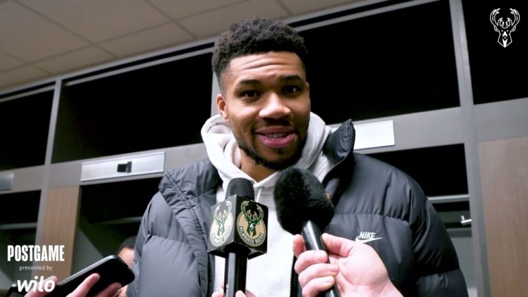 Giannis Antetokounmpo Postgame Media Availability 01.19.26