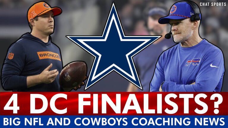 MAJOR Cowboys News: 4 Finalists For Cowboys Defensive Coordinator REVEALED? Hire Sean McDermott?