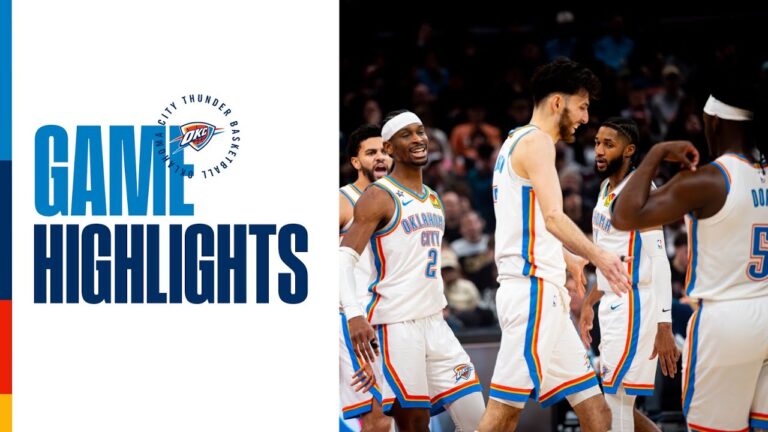 OKC Thunder vs Cleveland Cavaliers Game Highlights January 19th, 2026