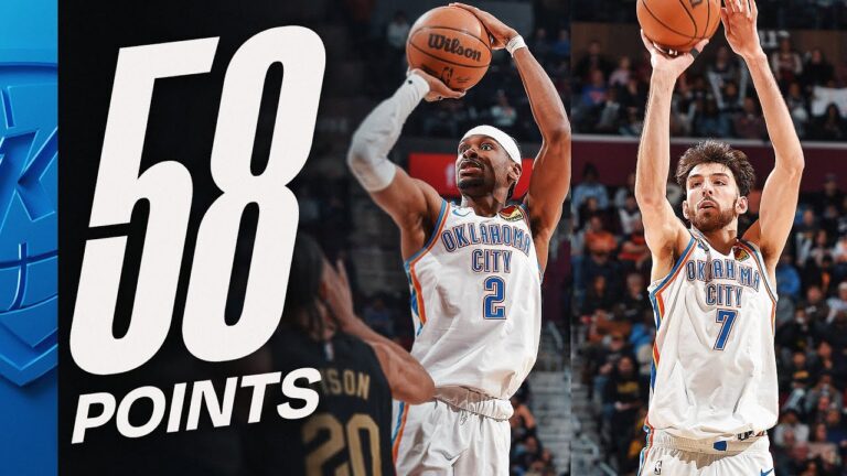 SGA and Chet Combine For 58 PTS Against The Cavaliers January 19, 2026