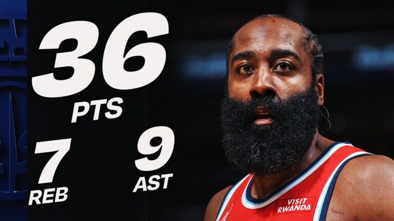 James Harden drops 36 POINTS vs Wizards January 19, 2026