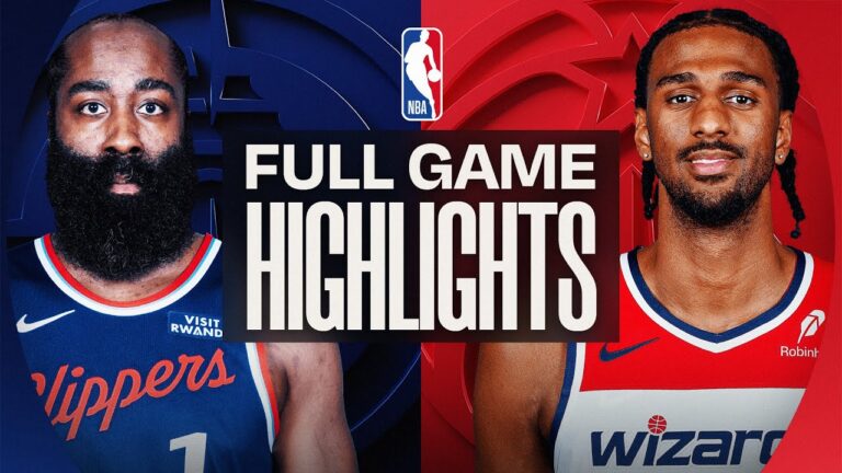 CLIPPERS at WIZARDS FULL GAME HIGHLIGHTS January 19, 2026