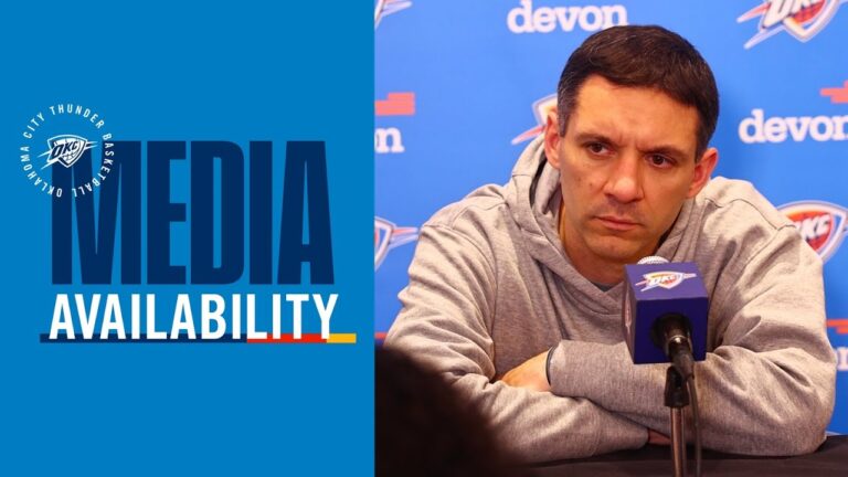 Coach Daigneault on OKC’s offensive execution Postgame Media January 19, 2026