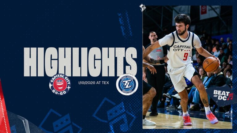 Highlights: Capital City Go-Go at Texas Legends 1.19.26