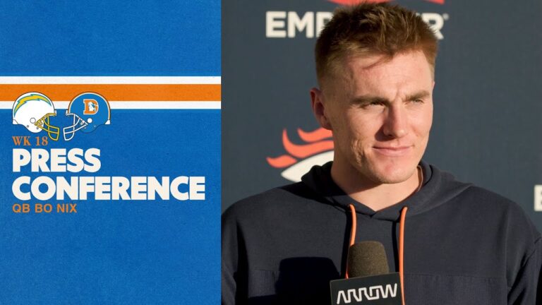 QB Bo Nix on potentially earning AFCs top seed: Its the best position we could put ourselves in