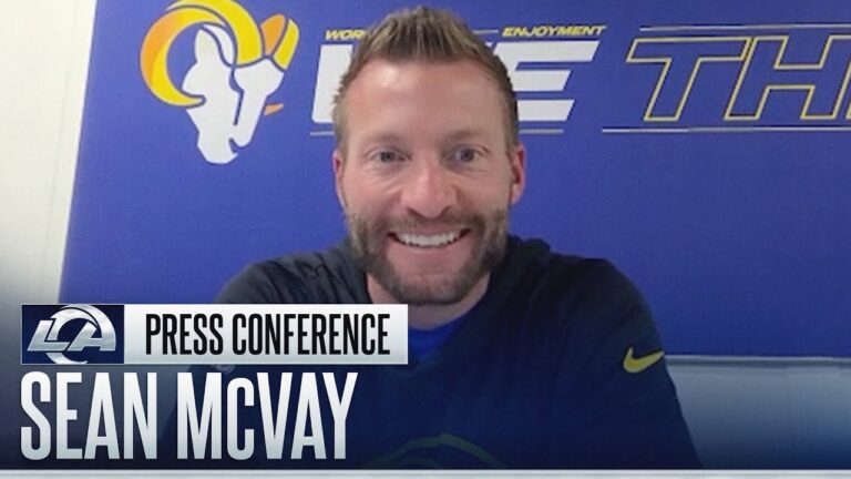 Sean McVay On Rivalry With The Seahawks, Taking Accountability & Kyren Williams’ Leadership