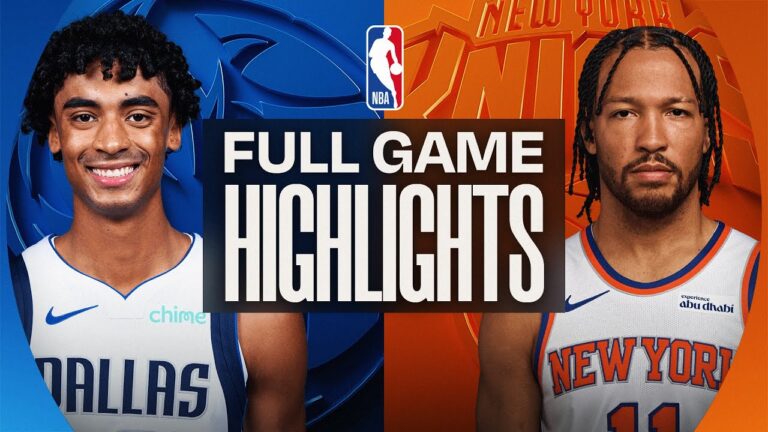 MAVERICKS at KNICKS FULL GAME HIGHLIGHTS January 19, 2026