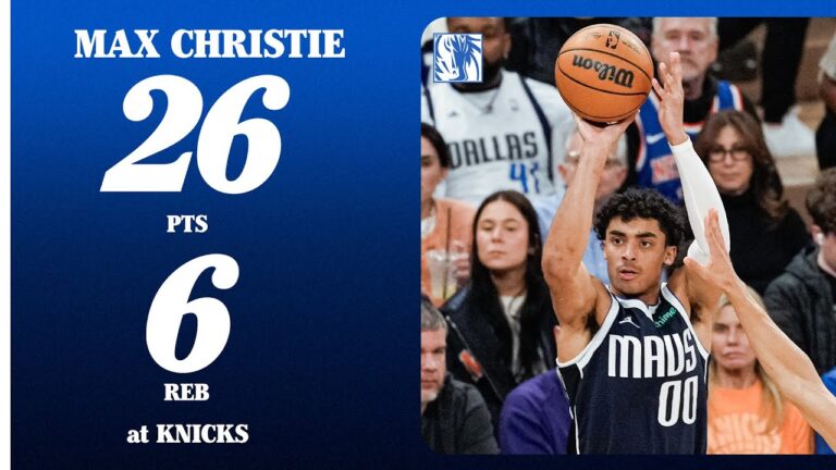 Max Christie (26 PTS 6 REB) vs. New York Knicks January 19, 2026