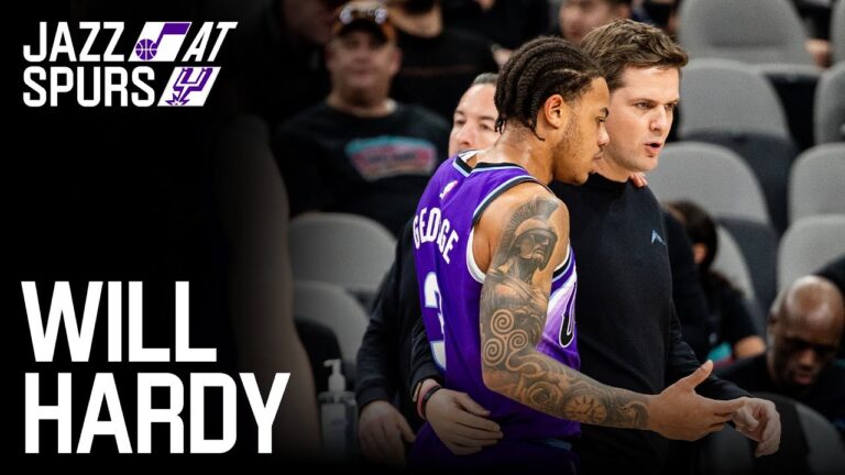 Hardy cites Popovich, appropriate fear in competitive clashes with Spurs this season