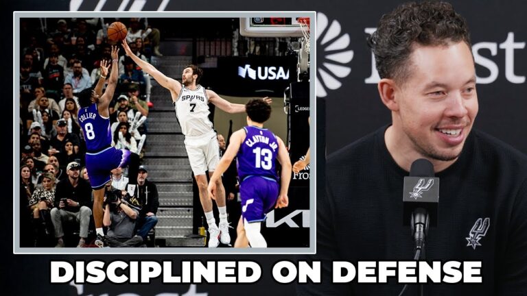 Mitch Johnson on Defense Being Disciplined vs. Utah Jazz