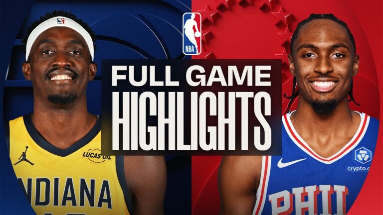 PACERS at 76ERS FULL GAME HIGHLIGHTS January 19, 2026