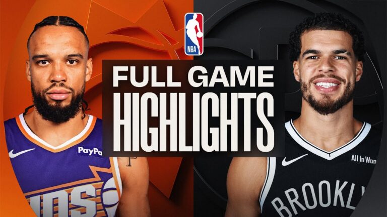 SUNS at NETS FULL GAME HIGHLIGHTS January 19, 2026