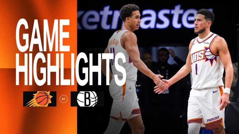 Phoenix Suns notch full-team win over Brookylyn Nets Phoenix Suns Game Highlights 1-19-26