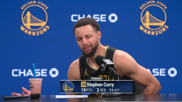 Stephen Curry Recaps Warriors Win vs. Heat Jan. 19, 2026