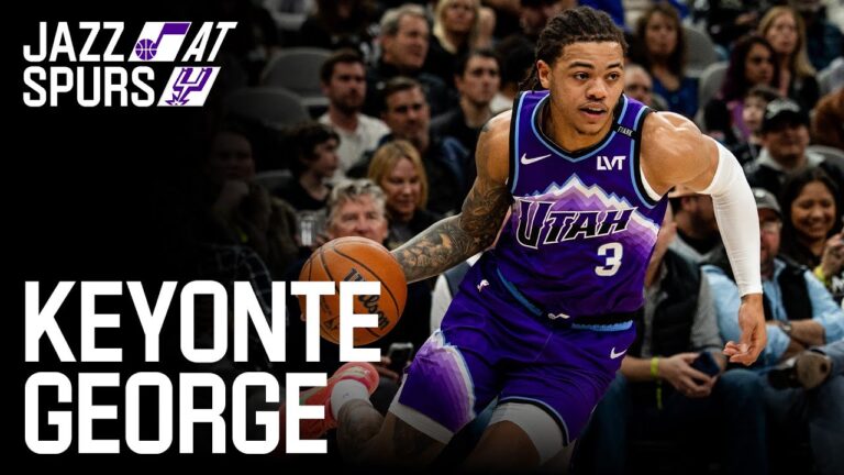 KEY DROPS 30 vs SPURS UTAH JAZZ