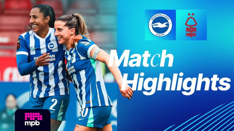 HIGHLIGHTS Brighton v Nottingham Forest FA Cup
