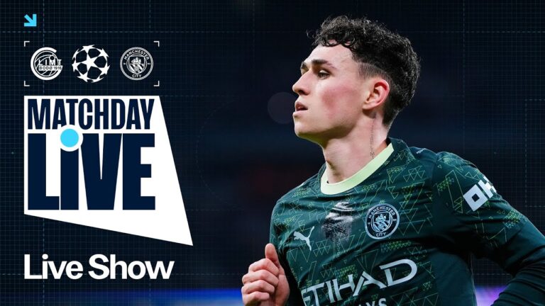 MATCHDAY LIVE! CITY RETURN TO CHAMPIONS LEAGUE ACTION! Bodo Glimt v Man City UEFA Champions League