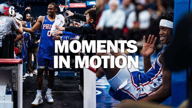 Moments in Motion: Sixers vs. Pacers 01.19.26