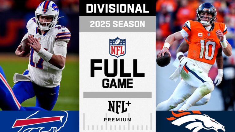 Buffalo Bills vs. Denver Broncos FULL GAME NFL 2025 Season AFC Divisional Game