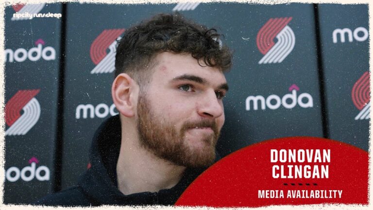 Donovan Clingan on Team Dynamic, His Defense, and Caleb Love January 20, 2026