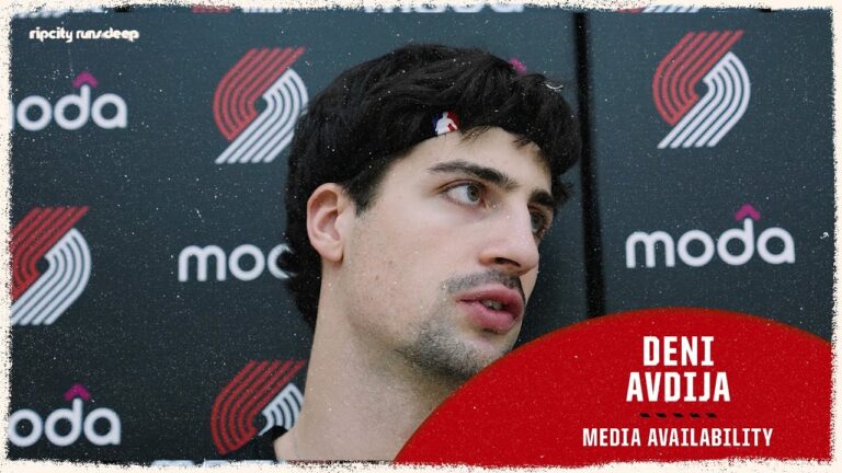 Deni Avdija on All-Star Fan Voting, Returning from Injury, and Caleb Love January 20, 2026