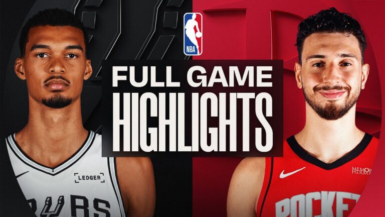 SPURS at ROCKETS FULL GAME HIGHLIGHTS January 20, 2026