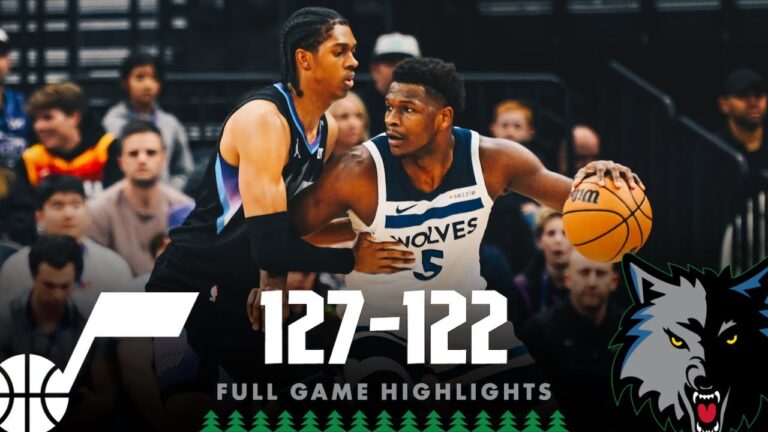 Minnesota Timberwolves Fall To Utah Jazz, 127-122 01.20.26