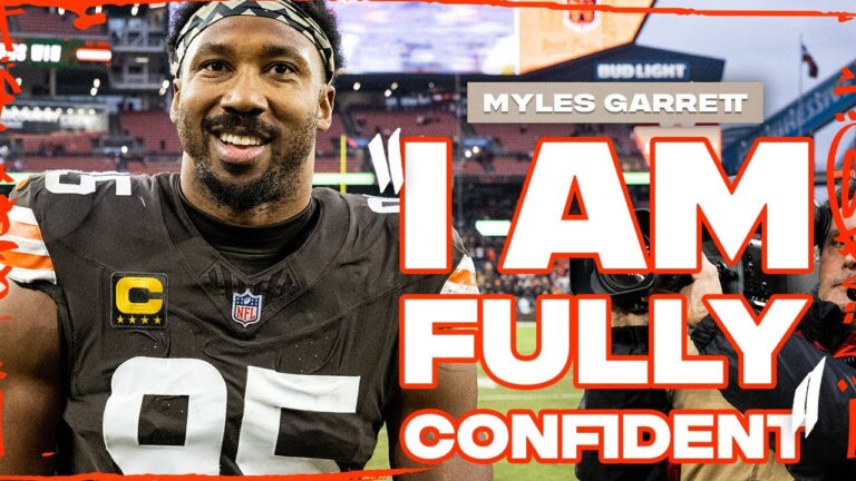 Myles Garrett Press Conference: I am fully confident