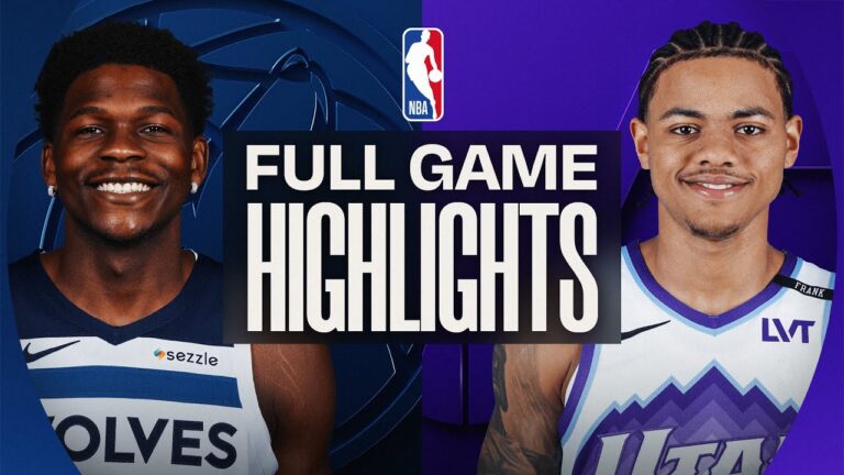 TIMBERWOLVES at JAZZ FULL GAME HIGHLIGHTS January 20, 2026