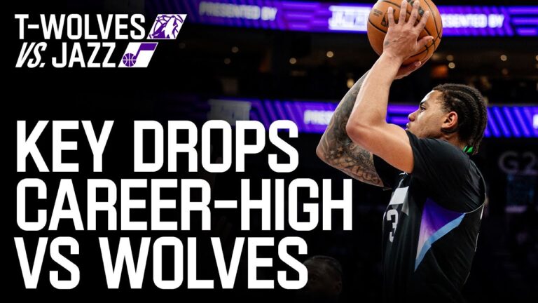BIG WIN at HOME vs TIMBERWOLVES UTAH JAZZ