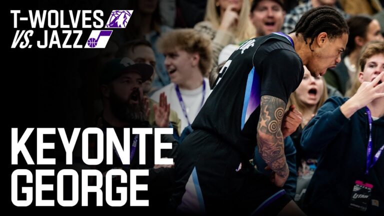 43 POINTS for Keyonte George agains the Timberwolves