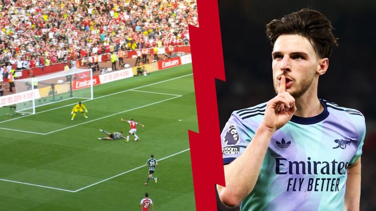 AMAZING Arsenal vs Manchester United Goals Ft. Gabriel Jesus & Declan Rice