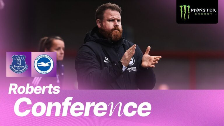 Chris Roberts’s Everton Press Conference: Return To League Action