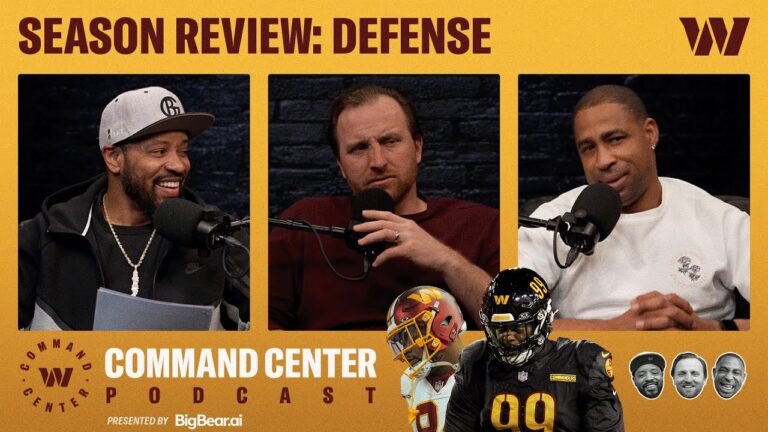 Season Review: DEFENSE 3 Key D Prospects To Watch Podcast Washington Commanders NFL