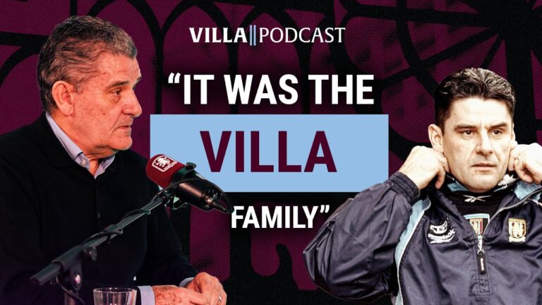 It really was a Villa family John Gregory Aston Villa Podcast