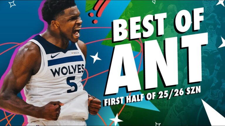 SNUBBED? 25 Minutes of Anthony Edwards DOMINATING The First Half of the 2025 26 NBA Season!