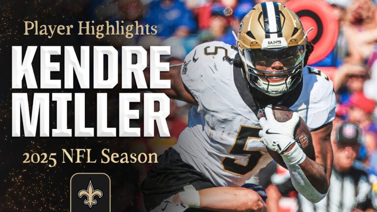 Kendre Miller 2025 Season Highlights