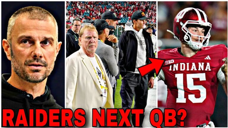 Raiders Front Office SCOUTING Fernando Mendoza up close…