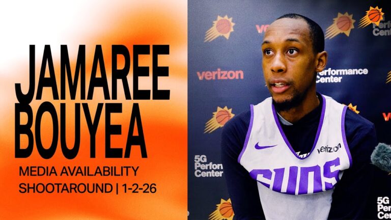 Jamaree Bouyea Phoenix Suns Shootaround Media Availability 1-2-26
