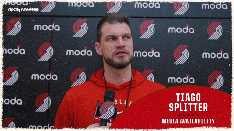 Tiago Splitter Discusses Focusing On Defense, Upcoming Back-To-Back After Practice
