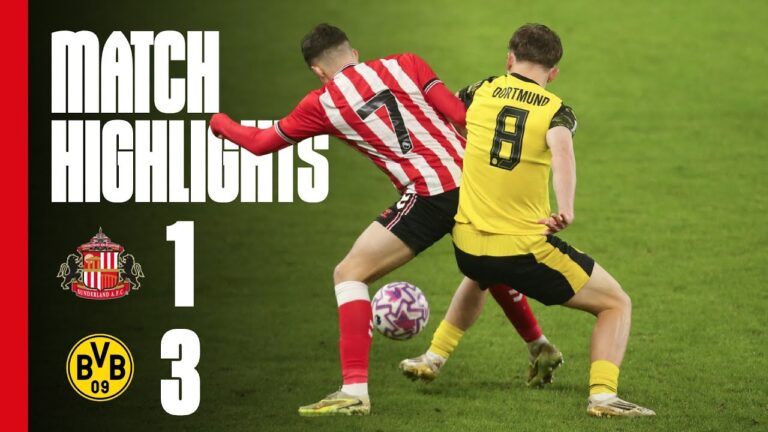 U21s Exit PL International Cup Sunderland AFC U21s 1 – 3 Borussia Dortmund II PL Int Cup