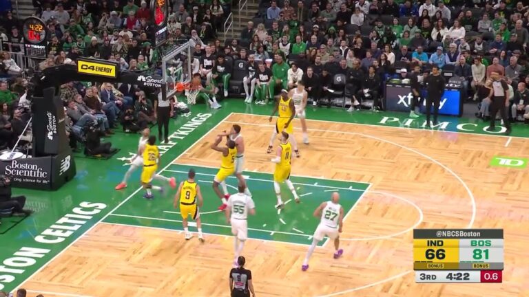 Boston Celtics get the win at home over the Indiana Pacers 119-104 Extended Highlights