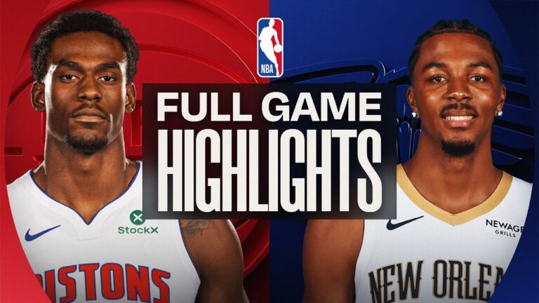 PISTONS at PELICANS FULL GAME HIGHLIGHTS January 21, 2026