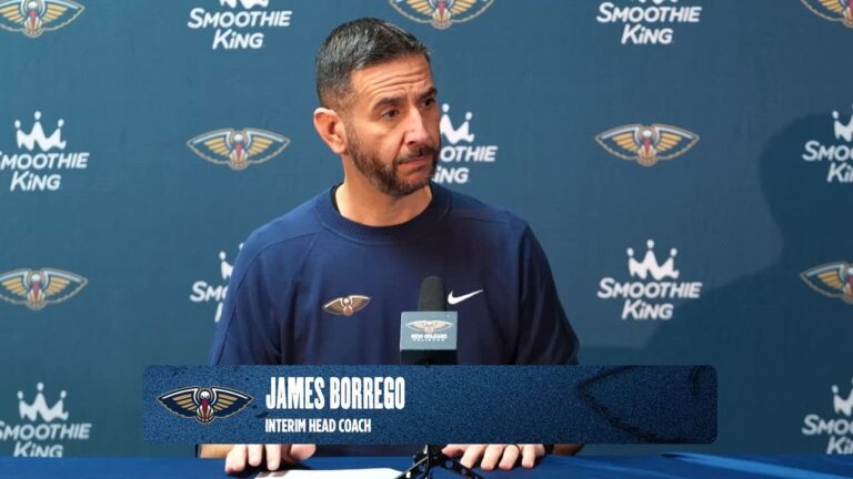 James Borrego Pelicans-Pistons Postgame Interview 1 21 2026
